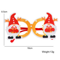 2025 nouveauté dessin animé montures de lunettes vente chaude lunettes de noël pour les décorations de fête des enfants
