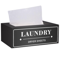 Support de rangement pour feuilles de séchage, distributeur et conteneur, pour l'organisation et le rangement de la buanderie, gain de place