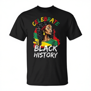 Celebre la Historia del Empoderamiento de los Derechos Civiles Africanos con Nuestra Camiseta Promocional Personalizable - Product Image 3