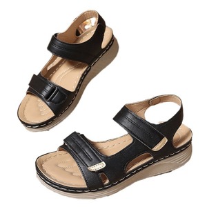 Sandalias Casuales de Moda Europea y Americana para Mujer, Verano 2024, Comercio Exterior Transfronterizo, Tallas Grandes, Planas, para Uso en Exteriores, con Plantilla de EVA - Product Image 5