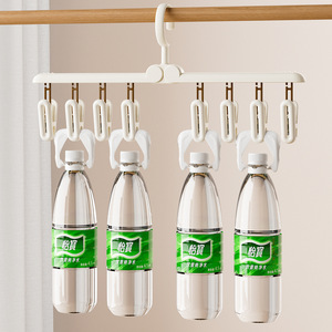 Hanging Closet Organizer With Multiple <b>Hooks</b> For Clothing Storage Wardrobe Use - Product Image 3