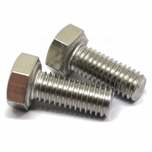 Boulon hexagonal en acier inoxydable 304 316, vis hexagonale, DIN933 <span class=keywords><strong>A2</strong></span> <span class=keywords><strong>SS</strong></span> - Product Image 1