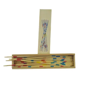 Werbe spielzeug Holz Mikado Pick Up Sticks Game Set