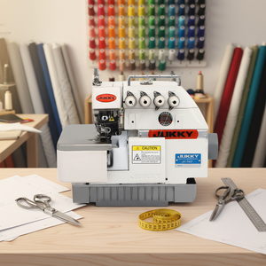 Máquina de Coser <span class=keywords><strong>Overlock</strong></span> <span class=keywords><strong>Industrial</strong></span> de Alta Velocidad JUKKY 747, Electrónica, de Cama Plana, <span class=keywords><strong>para</strong></span> Uso Doméstico, con Nuevo Motor, 4 <span class=keywords><strong>Hilos</strong></span>, a Buen Precio - Product Image 1