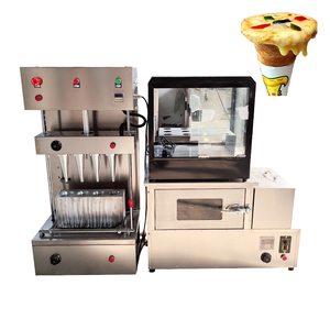 4 Moulds <b>Maker</b> Molding Automatic Pizza Cone Making Machine - Product Image 4