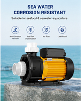 Bomba de Agua para Circulación y Filtración en Estanques de Acuicultura TDA - Resistente a la Corrosión y de Alta Resistencia