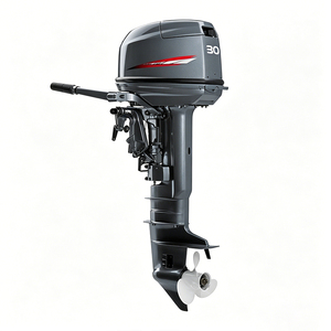 Motor de Gasolina de 2 Tiempos y 30 HP de Alta Calidad con Encendido Manual CDI para Bote Inflable - Product Image 2