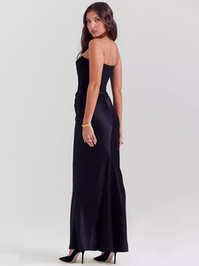 <span class=keywords><strong>Vestiti</strong></span> su misura all'ingrosso nuovo elegante alla moda impero nero sirena Maxi abito lungo senza maniche spalle Sexy abito <span class=keywords><strong>da</strong></span> <span class=keywords><strong>sera</strong></span> <span class=keywords><strong>da</strong></span> ballo - Product Image 5