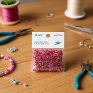 Perline Ilan da 3mm Multicolore per Creazione di Gioielli - Product Image 3