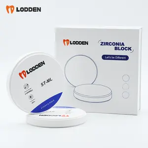 LODDEN Zirconia Manufacturer Dental Zirconium Blank Cadcam ST-ML Color Multilayer Zirconia Discs