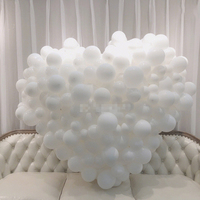 Ballons en Latex blanc 10 pièces, joyeux anniversaire, saint-valentin, gonflables, à hélium de décoration de mariage