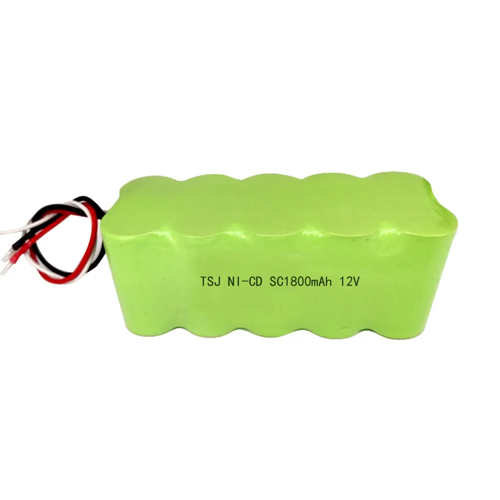 NEW SC1800mAh 12V NICD Rechargeable Battery Pack primary batteries