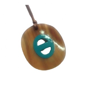 Collier à pendentif unique fabriqué à la main indien Chaîne en corne de buffle de haute qualité Collier tendance à des prix économiques - Product Image 6