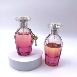 Flacon vaporisateur de parfum rose de luxe personnalisé 25ml 50ml 100ml – Bouteille vide de parfum de haute qualité - Product Image 1