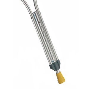 Оптовая продажа, мягкие алюминиевые медицинские регулируемые ходячие подмышечные коленные костыли - Product Image 3