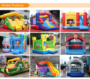 Château <span class=keywords><strong>gonflable</strong></span> d'extérieur en PVC Bingo Factory Design pour activités ludiques, jeux de saut amusants et toboggan <span class=keywords><strong>gonflable</strong></span> - Product Image 3