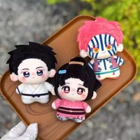 Figurine miniature 3D Akaza Koyuki de 10 cm, jouet en peluche douce, anime kawaii, porte-clés pendentif