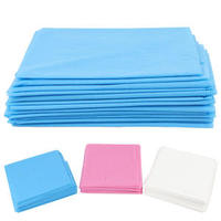 Rideau médical jetable bleu non tissé, ignifuge, antibactérien, imprimable, pour usage sanitaire - Vente en gros usine