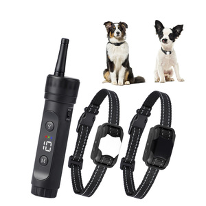 <b>Remote</b> <b>Controlled</b> Dog Trainer With Sound <b>Vibration</b> Electric Shock Bark Prevention Collar For Pet Training One To One - Product Image 1