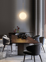 Chaise de salle à manger en tissu nordique, fauteuil minimaliste moderne italien simple, chaise de réunion avec dossier, Chine