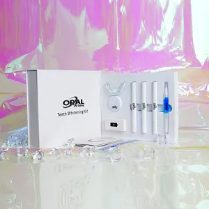 Trending Products 2024 New Arrivals Teeth Whitening Machine Kit With Led Light And Gels Rechargeable Teeth Whitening Kit