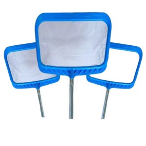Épuisette télescopique en nylon pour la pêche, portable, pour usage extérieur, 21cm 28cm 35cm 45cm, bleue - Product Image 1