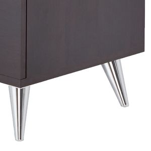 Mesa decorativa rectangular de 2 cajones DB Espresso para muebles de sala de estar - Product Image 5