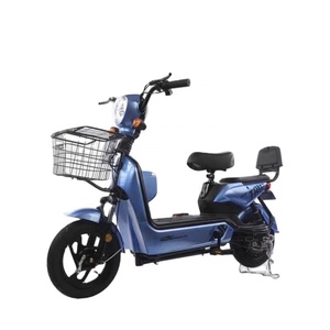 TH007+ Vélo électrique de ville classique à deux places, moteur sans balais chinois pas cher de 350W, 48V 12AH, moteur de moyeu arrière, design électronique - Product Image 1