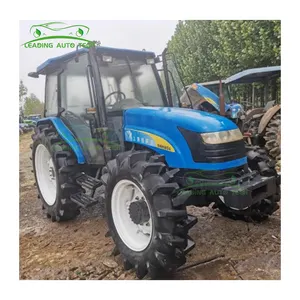 Good Quality Second Hand Tractor 80HP New Holland SNH804 Farm Tractors Cheap Agricultural Tractor Good Condition for Sale
