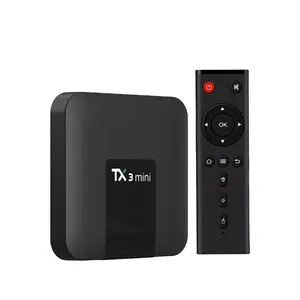 안드로이드 8.1 TV 박스 Tx3Mini 인터넷 스마트 박스 Amlogic S905W 2GB 램 16GB ROM 4K 안드로이드 광고 디지털 간판 미디어 플레이어