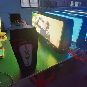 <strong>Taxi</strong> Top Led Display P2.5 Double Side Advertising Car Roof Topper Led Display Sign Led Screen Led <strong>Taxi</strong> Display - Product Image 2