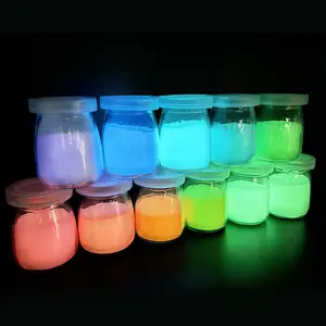 Long Lasting self luminescent glow in the dark pigment for resin carfts, arts, slime