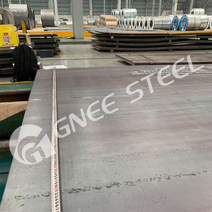 แผ่นเหล็กคาร์บอนรีดร้อนมาตรฐาน Jis แผ่นเหล็กการต่อเรือเคลือบ Ah36 6-400มม. แผ่นเหล็กทางทะเล - Product Image 4