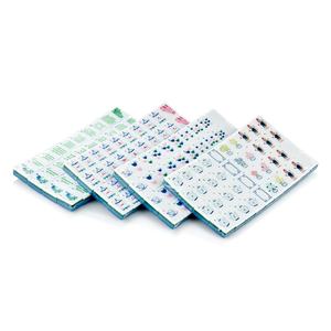 Mahjong Americano Personalizzato a 4 Strati, Modello BLU, Tessere in Acrilico, 160 Carte, Gioco di Lusso ed Elegante per Adulti - Product Image 3