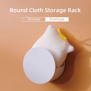 New Kitchen Accessories Soap Holder Drainer Bathroom Sink Shelf Kitchen Wall Mounted Soap <b>Dish</b> <b>Rack</b> Stand Storage - Product Image 6