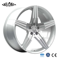 Jantes en alliage forgé à cinq branches style Slc 837 pour Benz Cls63 S63 C260 C200 E200 E260 E300 Classe C Classe E