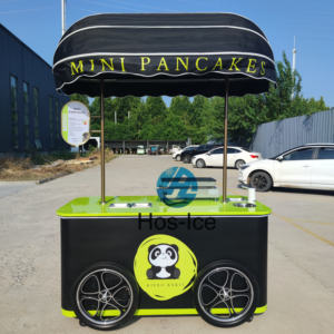 Chariot de distributeur extérieur conçu sur mesure de haute qualité pour la nourriture de rue 220v crêpe crêpe Hot Dog Hamburger Machine nouvel état - Product Image 1