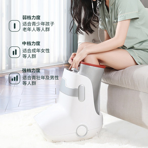 เครื่องนวดเท้าและขาไฟฟ้า สีขาว ชาร์จ USB ได้ ครอบคลุมทุกส่วน สำหรับผู้สูงอายุและผู้ใหญ่ - Product Image 1