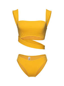 Traje de Baño de Moda, Bikini Vintage Clásico, Nuevo Estilo, Cintura en <span class=keywords><strong>V</strong></span>, Traje de Baño de Dos Piezas, Bikini Sexy para Mujer Madura, Ropa de Playa - Product Image 5