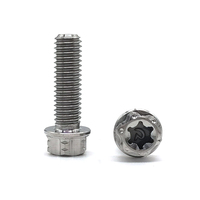 Vis en titane CNC Gr5 à tête bouton Torx métrique, vis en alliage anodisé pour moto M4 M5 M6 M8 M10 M14