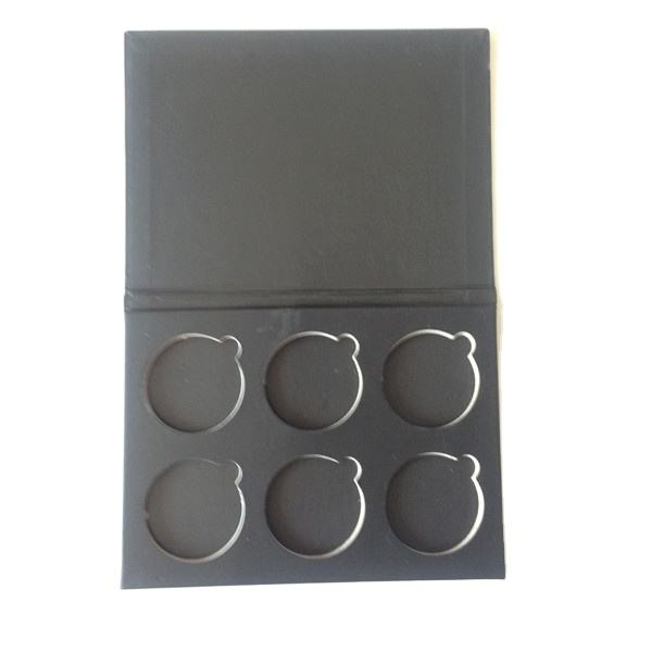 Custom Empty Beauty Cosmetic Bulk Make up Eye Shadow Magnetic Empty Eyeshadow  Container Palette  Packaging
