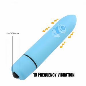 10-Speed Mini proiettile vibratore di vibrazione giocattolo del sesso per le donne G Spot stimolatore & clitoride massaggiatore - Product Image 5