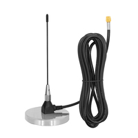 Vhf Uhf extérieur 433mhz double bande fouet ressort hélicoïdal antenne de Base magnétique antenne à Gain élevé