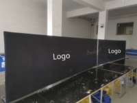 Barrera Desmontable Tipo Ensamblaje de 200x70 cm para Cancha de Pickleball, Barrera para Cancha de Tenis de Mesa