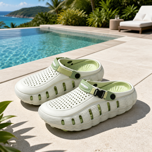 Sandales de sport EVA à séchage rapide avec logo personnalisé en relief, antidérapantes et légères, sabots à bout fermé - Product Image 2