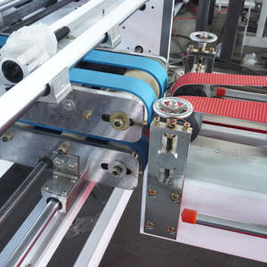 QZD Best Seller Hebei üretici otomatik makine katlayıcı yapıştırıcı makine katlanır karton yapıştırma makinesi - Product Image 2