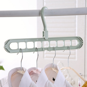Séchoir à linge rotatif 360° à 9 trous, écologique, gain de place, pliable, en plastique, pour vêtements et manteaux - Product Image 2