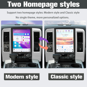 Actualización de radio de coche estéreo Multimedia Dodge Ram 2008 2009 2010 2011 compatible con carplay inalámbrico y unidad principal automática <span class=keywords><strong>Android</strong></span> - Product Image 2