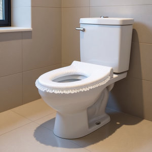 Couvre-siège de toilette jetable 120x260cm 1pz Produit - Product Image 2
