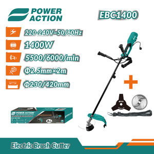 Herramienta de Jardín Ligera, Podadora de Césped Eléctrica Potente de 1400W con Cable, Desbrozadora - Product Image 2